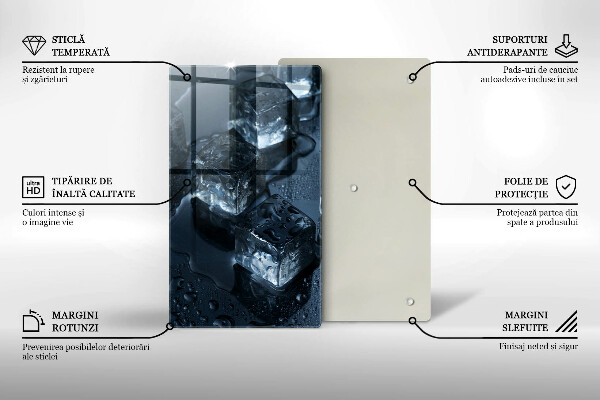 Deska kuchenna Zimne kostki lodu
