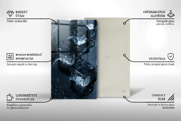 Deska kuchenna Zimne kostki lodu