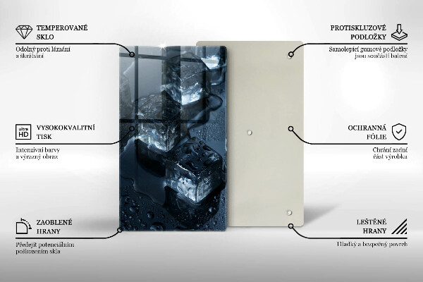 Deska kuchenna Zimne kostki lodu