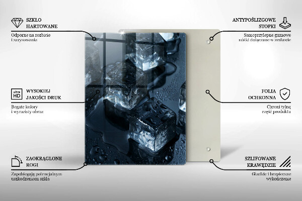 Deska kuchenna Zimne kostki lodu