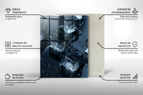 Deska kuchenna Zimne kostki lodu