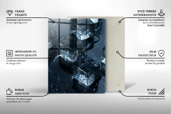 Deska kuchenna Zimne kostki lodu