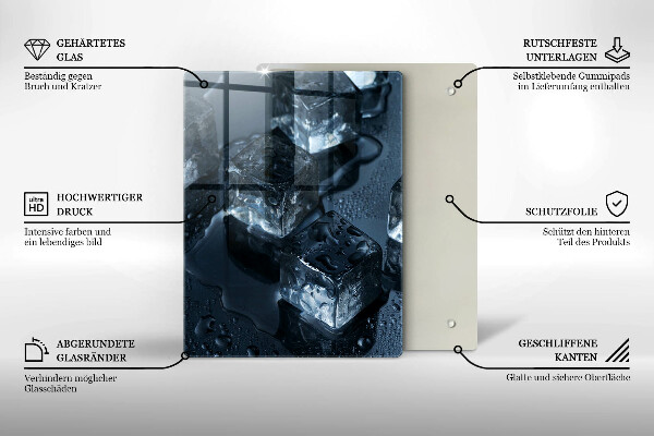 Deska kuchenna Zimne kostki lodu