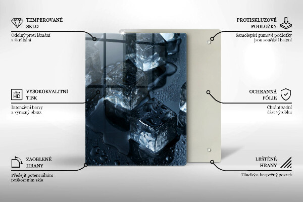 Deska kuchenna Zimne kostki lodu
