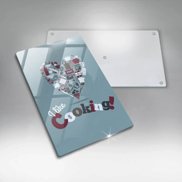 Deska kuchenna Napis I like cooking