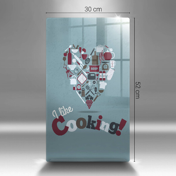 Deska kuchenna Napis I like cooking