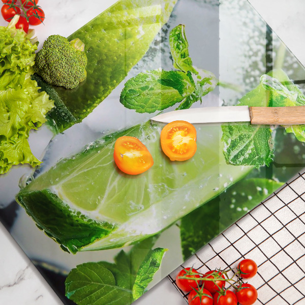 Deska kuchenna Woda z limonką i lodem