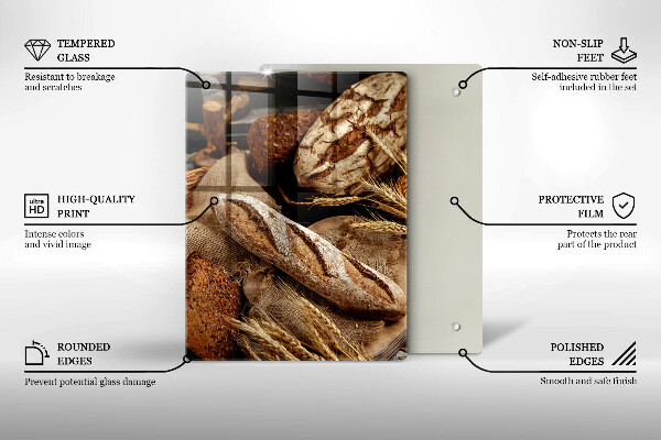 Deska kuchenna Pieczywo chleby