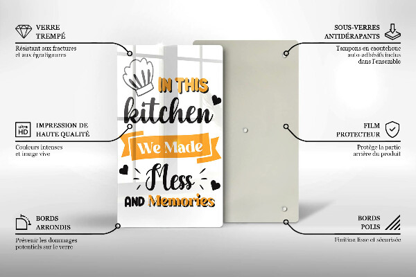 Deska kuchenna In this kitchen we made mess and memories