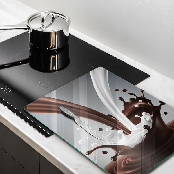 Deska kuchenna Mleko i czekolada