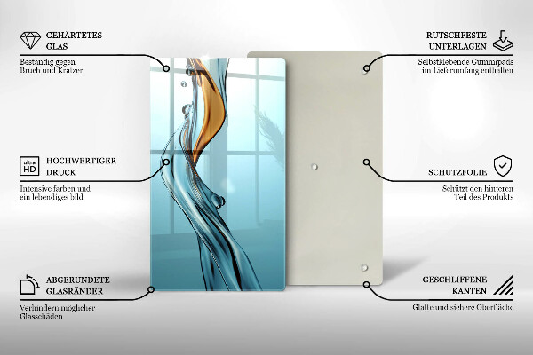 Deska kuchenna Strumień wody