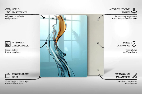 Deska kuchenna Strumień wody
