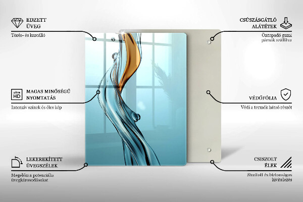 Deska kuchenna Strumień wody