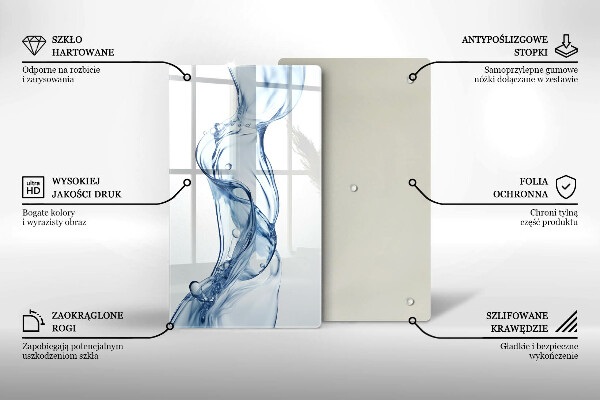 Deska kuchenna Czysta woda