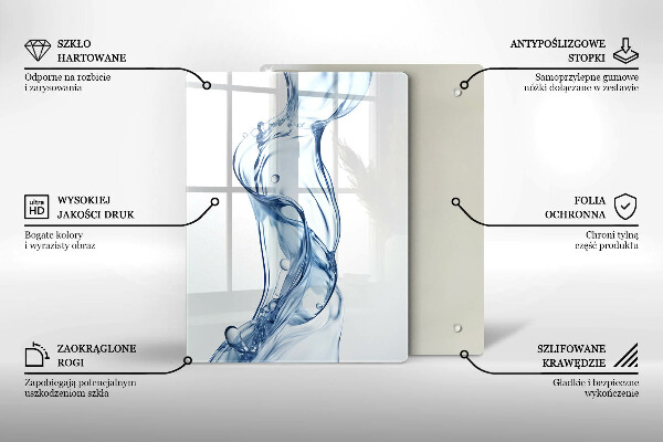 Deska kuchenna Czysta woda