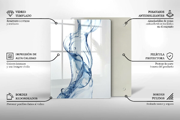 Deska kuchenna Czysta woda