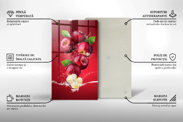 Deska kuchenna Soczyste jabłka w wodzie