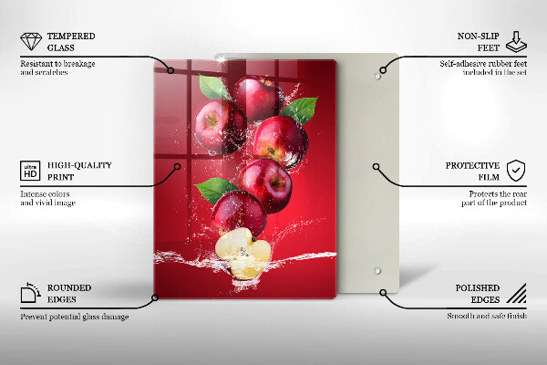 Deska kuchenna Soczyste jabłka w wodzie