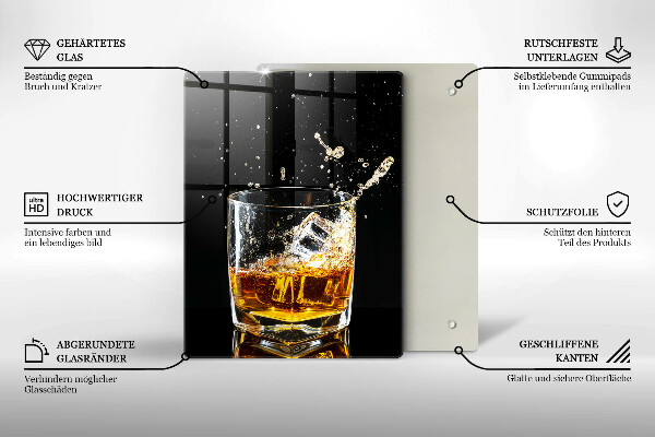 Deska kuchenna Szklanka whisky