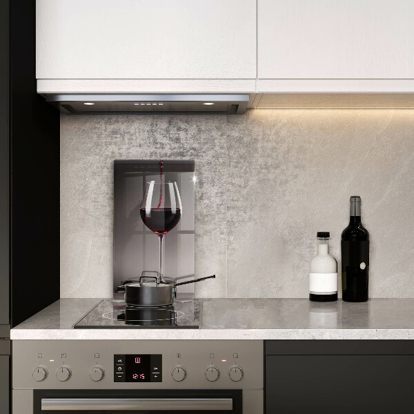 Deska kuchenna Kieliszek i winogrona