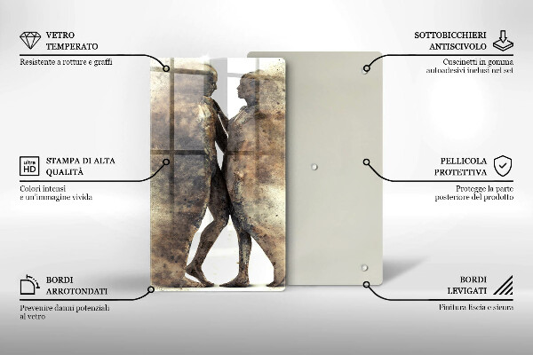 Deska kuchenna Ciała zakochanych ludzi