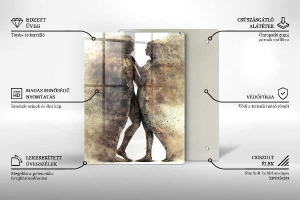 Deska kuchenna Ciała zakochanych ludzi