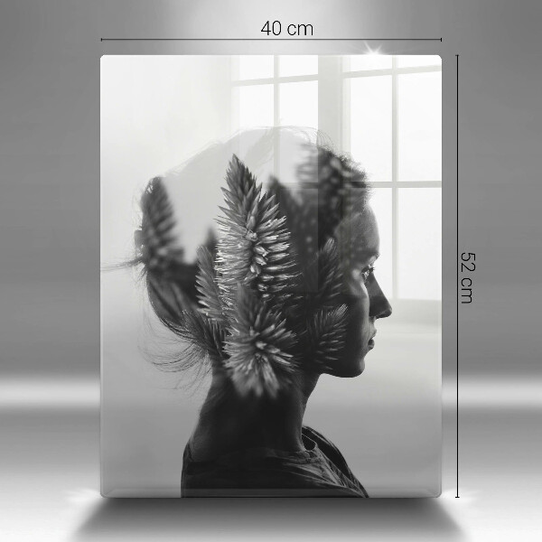 Deska kuchenna Kobieta i las