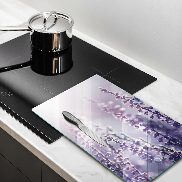 Deska kuchenna Polne kwiaty i motyl