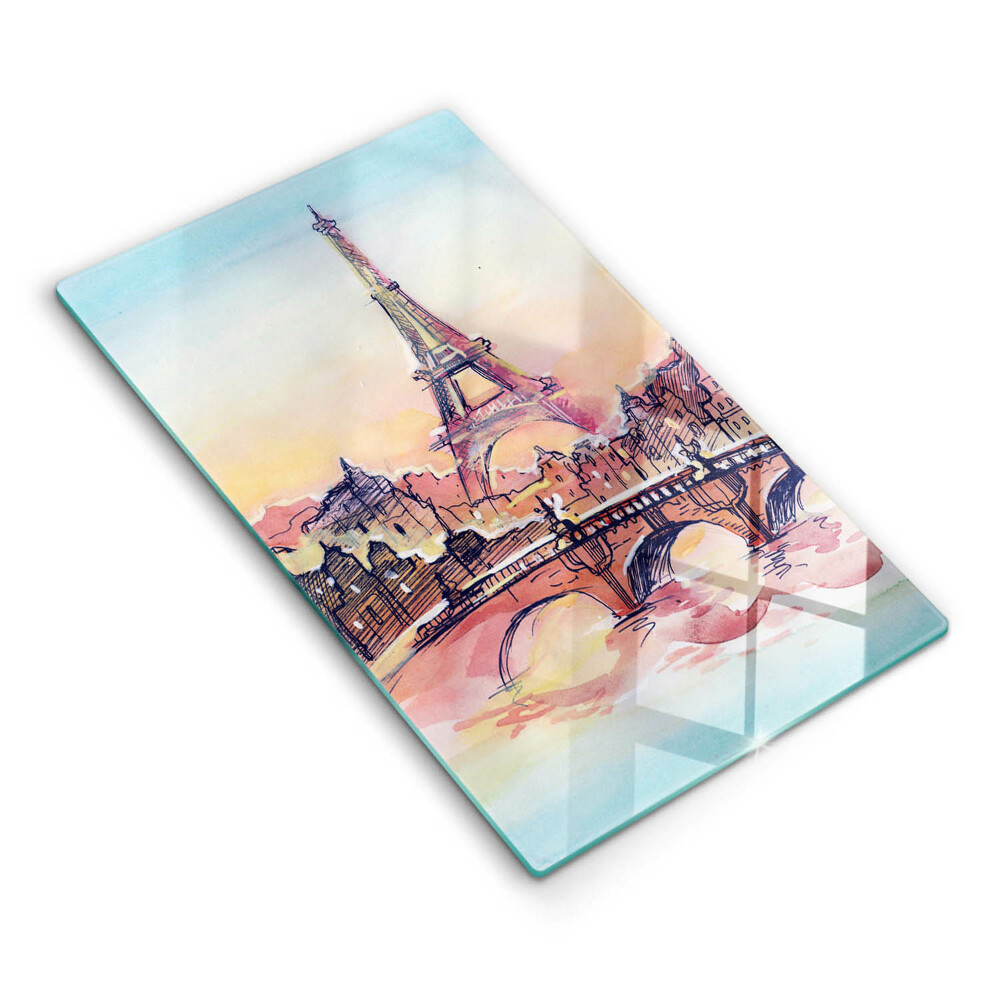 Deska kuchenna Pejzaż Paryż wieża Eiffla