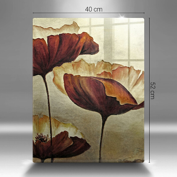 Deska kuchenna Malowane boho kwiaty