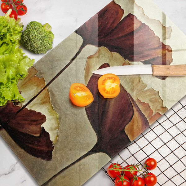 Deska kuchenna Malowane boho kwiaty