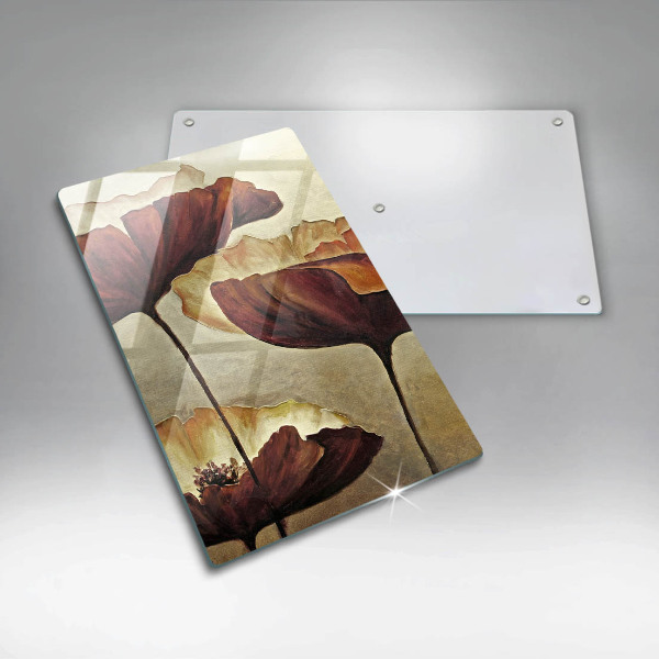 Deska kuchenna Malowane boho kwiaty