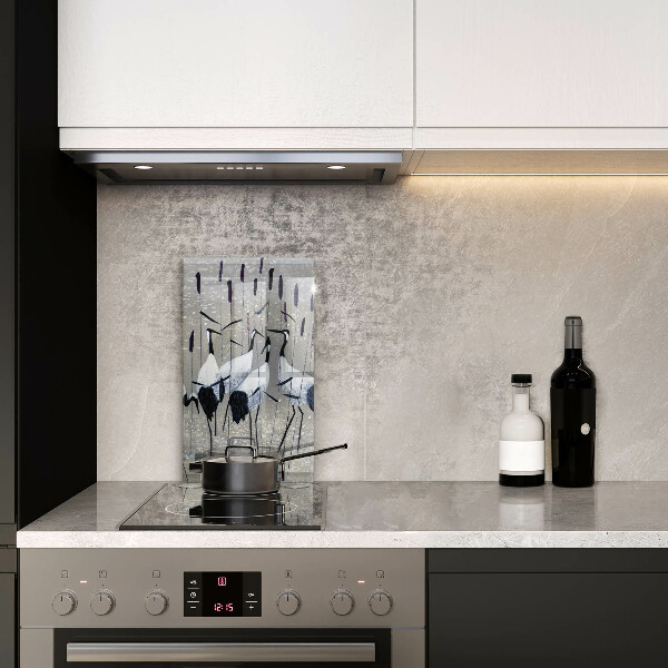 Deska kuchenna Japońskie żurawie