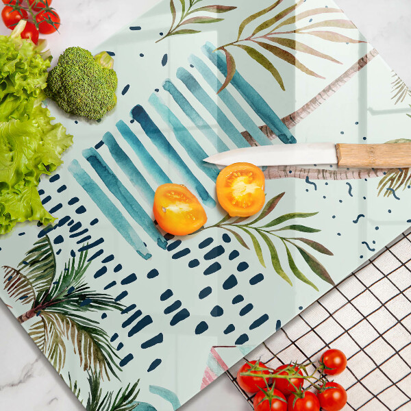 Deska kuchenna Wakacyjne ilustracje