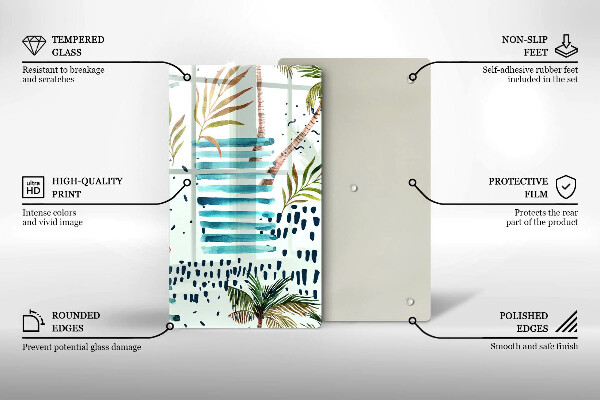 Deska kuchenna Wakacyjne ilustracje