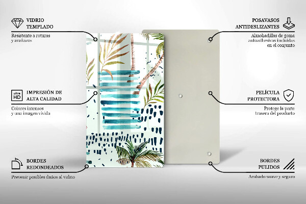 Deska kuchenna Wakacyjne ilustracje