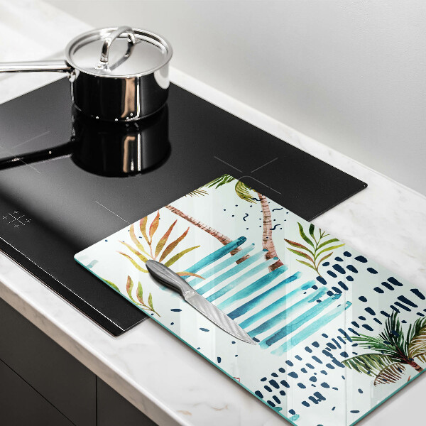 Deska kuchenna Wakacyjne ilustracje