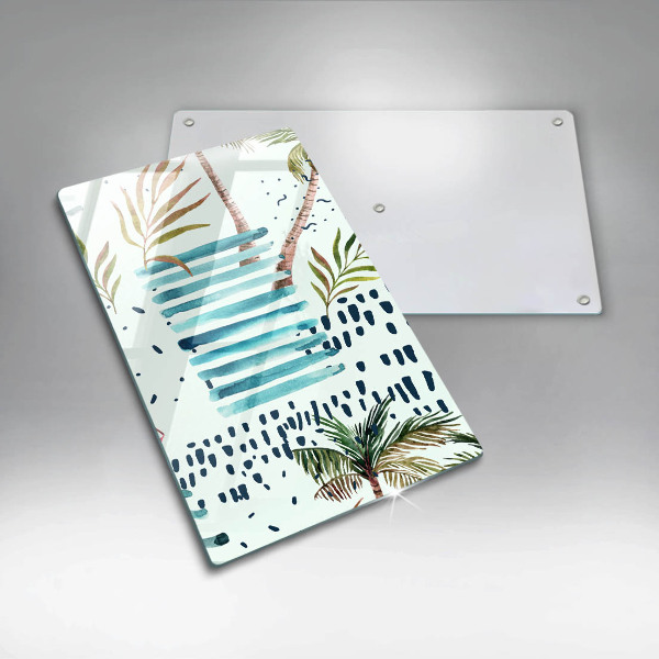 Deska kuchenna Wakacyjne ilustracje