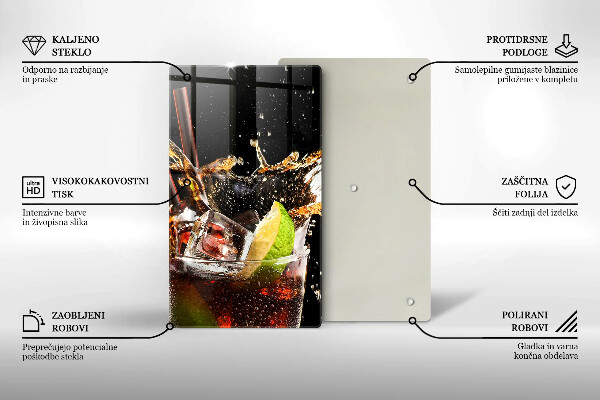 Deska kuchenna Drink z lodem