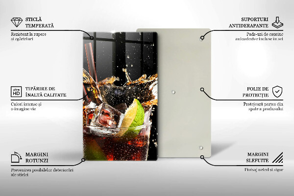 Deska kuchenna Drink z lodem