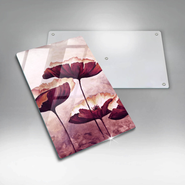 Deska kuchenna Malunek kwiaty