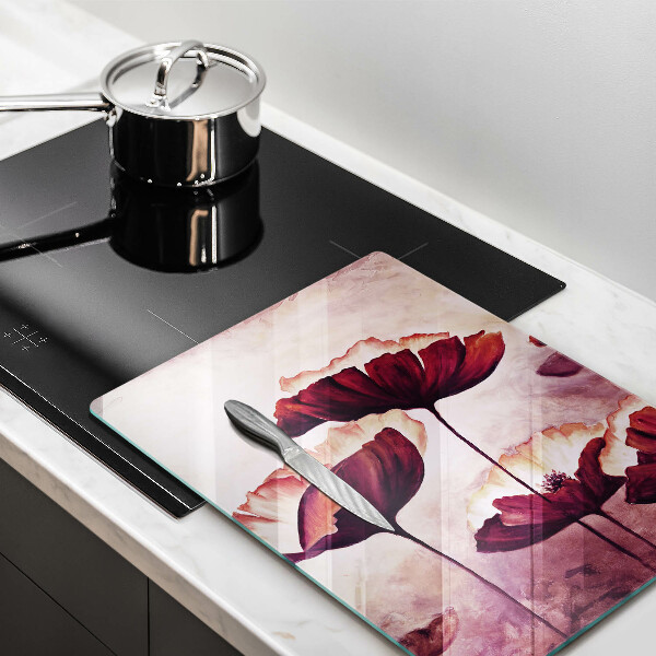 Deska kuchenna Malunek kwiaty