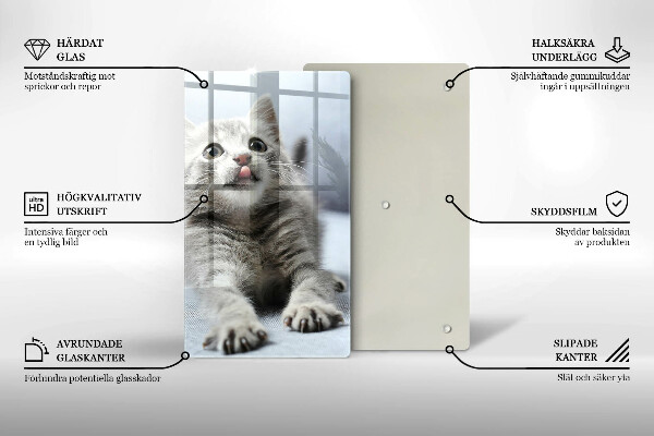 Deska kuchenna Mały uroczy kotek