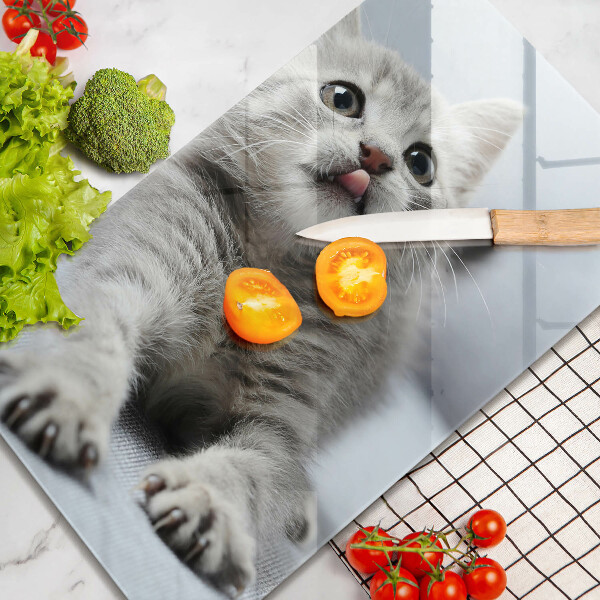 Deska kuchenna Mały uroczy kotek