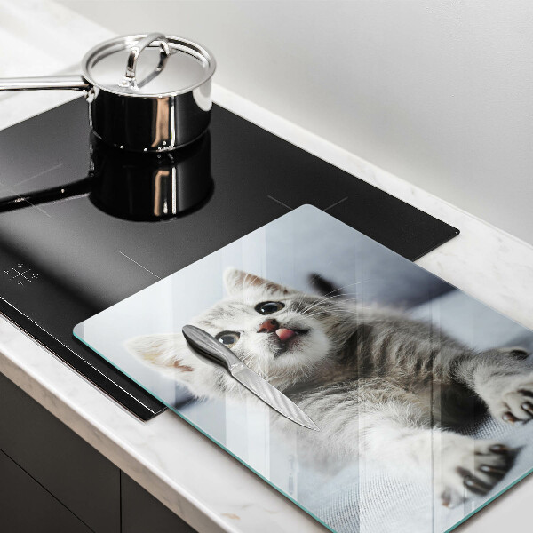 Deska kuchenna Mały uroczy kotek