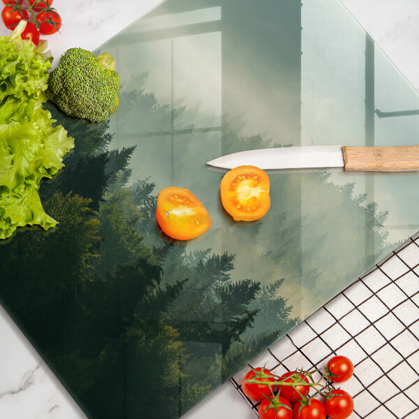 Deska kuchenna Pejzaż Widok na las