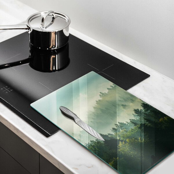 Deska kuchenna Pejzaż Widok na las