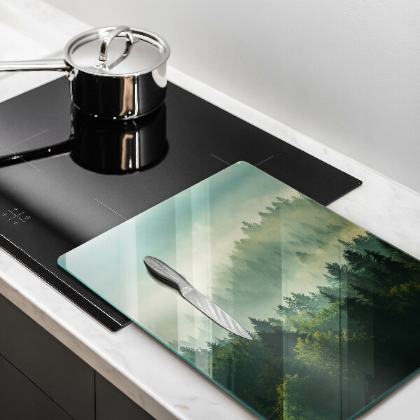 Deska kuchenna Pejzaż Widok na las