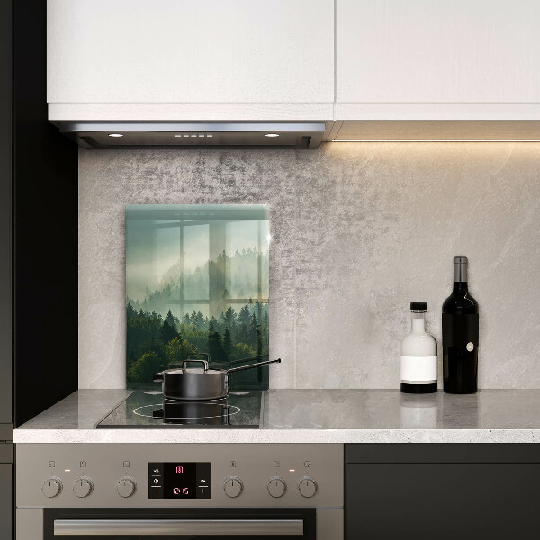 Deska kuchenna Pejzaż Widok na las