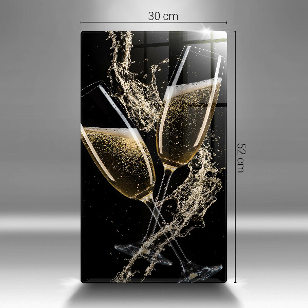 Deska kuchenna Kieliszki szampana